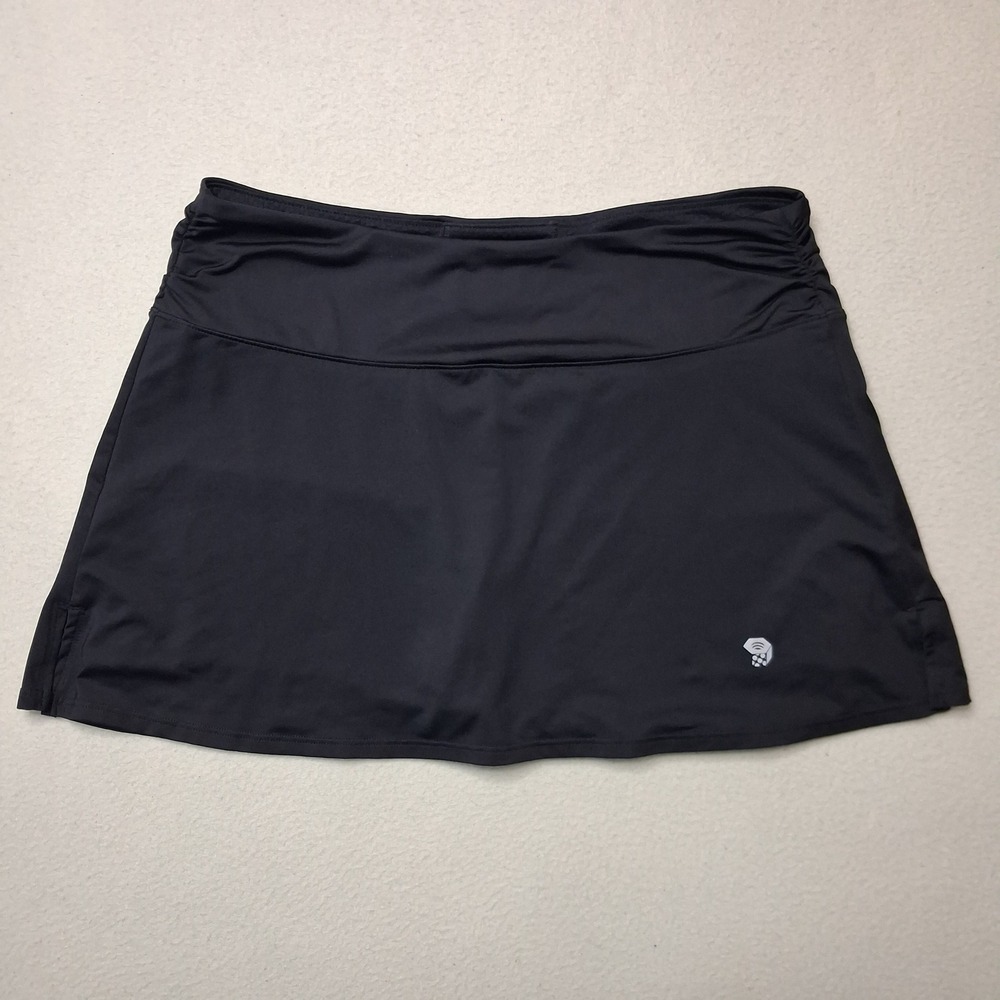 Mountain Hardwear Womens Black Active Skort Hiking Tennis Golf Size Large - Picture 1 of 12